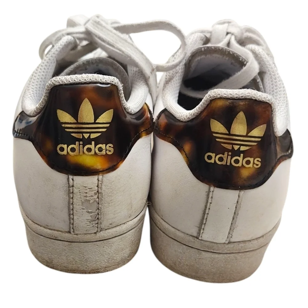 Adidas Classic Superstar Tortoiseshell Sneakers, 6.5